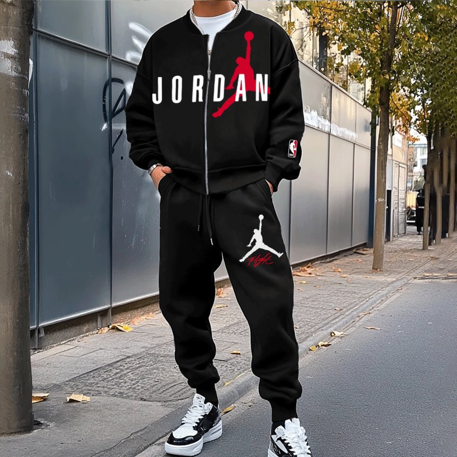 

Unisex Basketball Jacket And Sweatpants Set