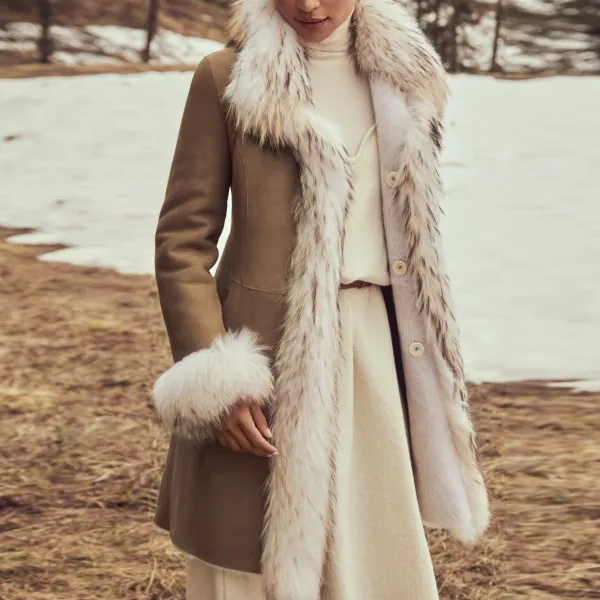 Autumn Winter Thick Fur Coat Jacket - Dozenlive.com 