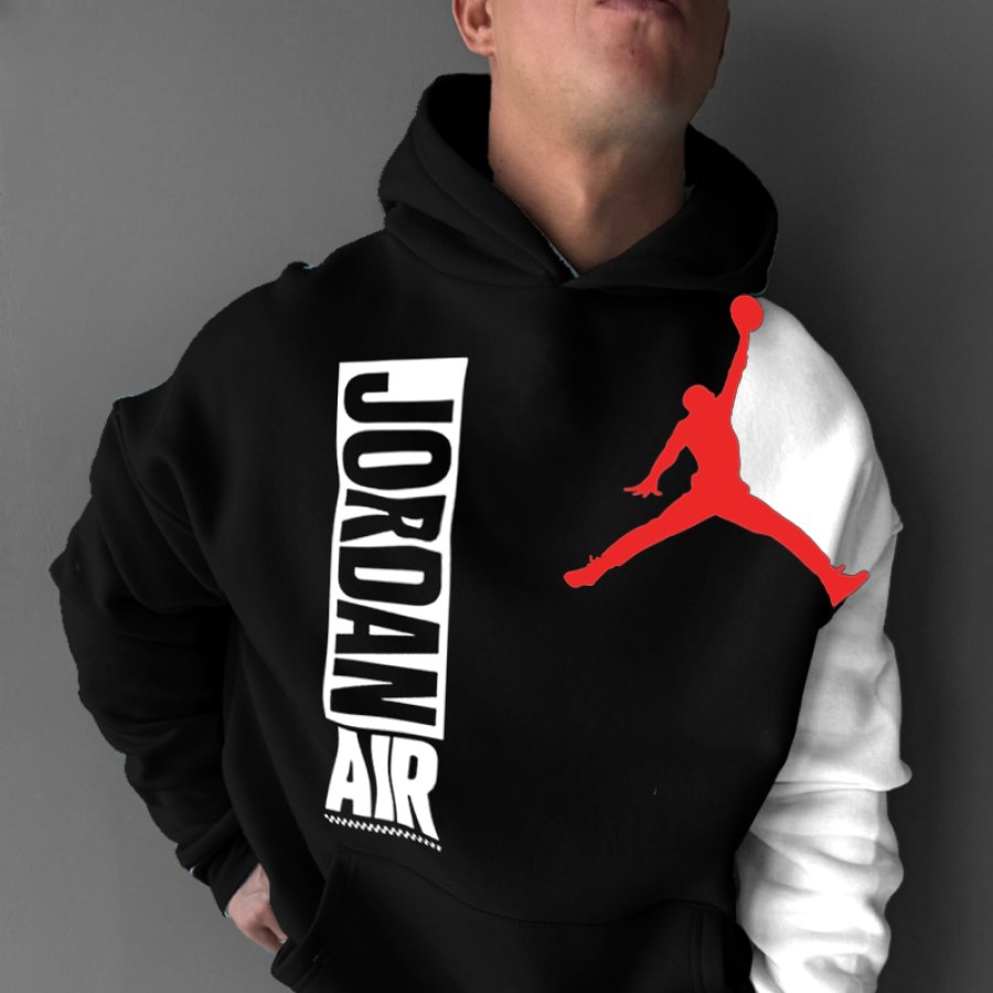 

Unisex Basketball Print Casual Hoodie