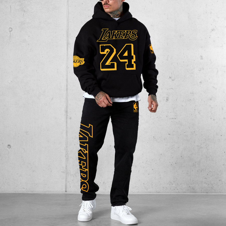 

Basketball Letter Print Set