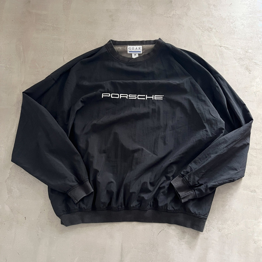 

Unisex Vintage Machine Embroidered Porsche Racing Oversized Sweatshirt