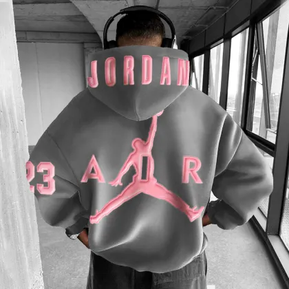 Unisex Jumpman Printed Casual Hoodie