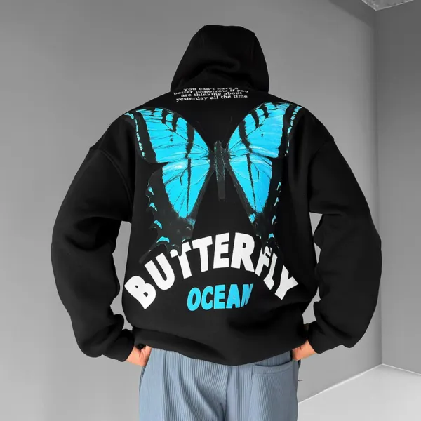 Unisex Printed Relaxed Hoodie - Anurvogel.com 