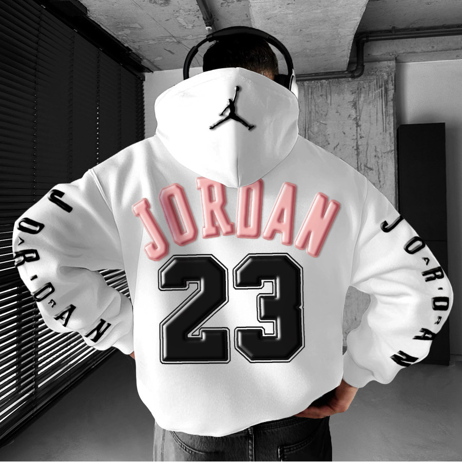 

Unisex Jumpman No.23 Printed Hoodie