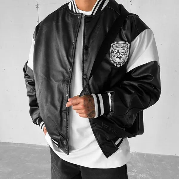 Men's Casual Baseball Collar Jacket - Dozenlive.com 