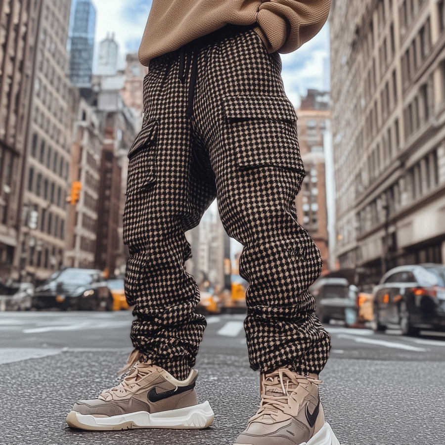 

Vintage Outdoor Men's Corduroy Overalls Trousers