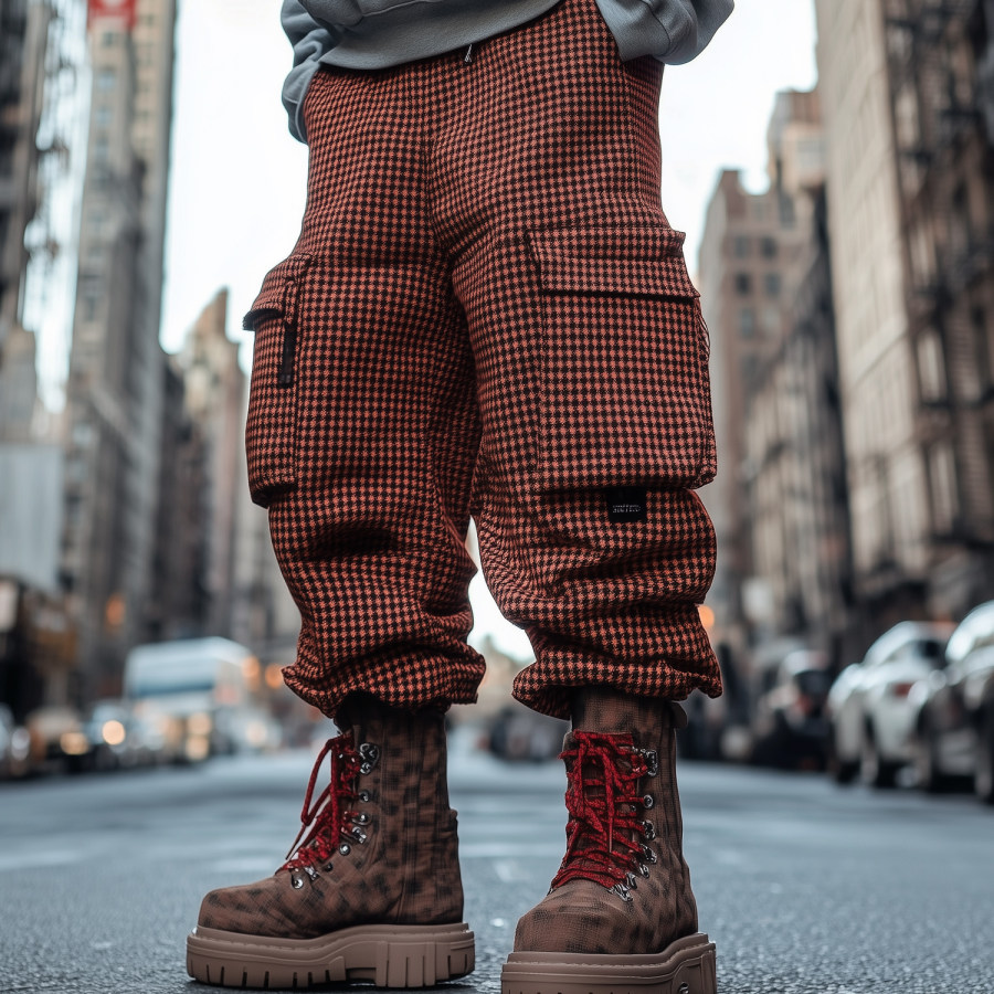 

Vintage Outdoor Men's Corduroy Overalls Trousers