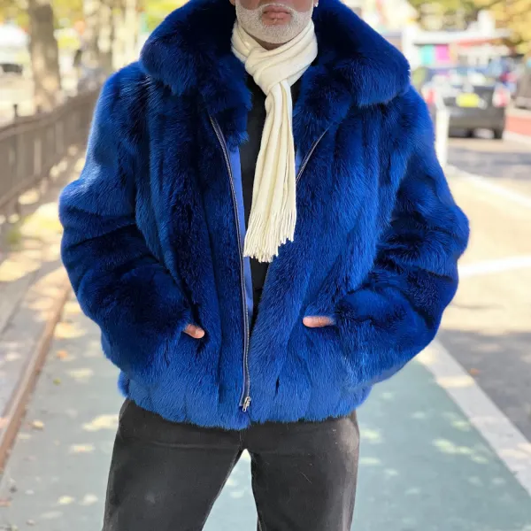 Street Loose Solid Color Zipper Jacket - Dozenlive.com 
