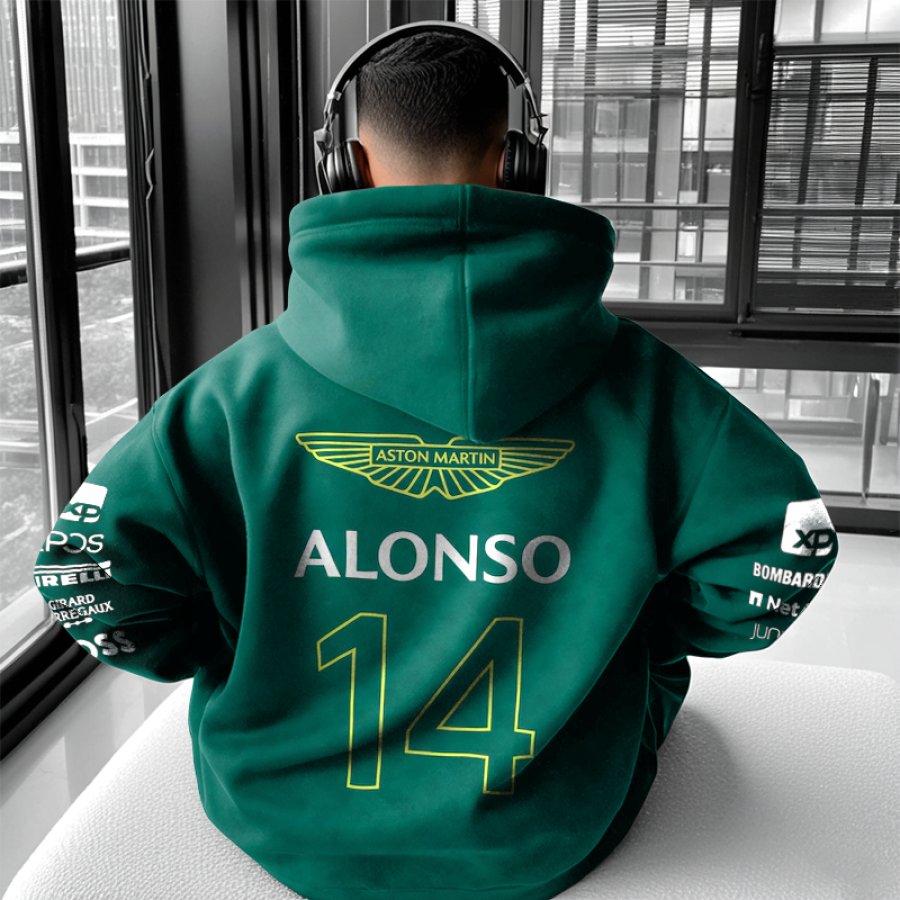 

Unisex Oversize Racing 2024 Fernando Alonso Team Hoodie