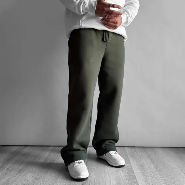 Unisex Oversized Unisex Straight-Leg Lounge Pants Straight-Leg Lounge Pants - Dozenlive.com 