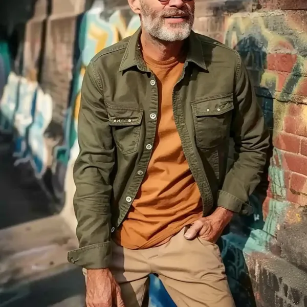 Men's Pocket Outdoor Shirt - Wayrates.com 