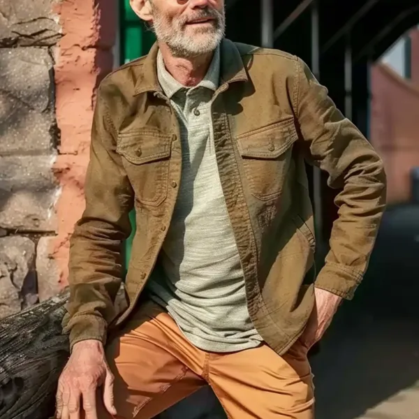 Men's Pocket Outdoor Shirt - Dozenlive.com 
