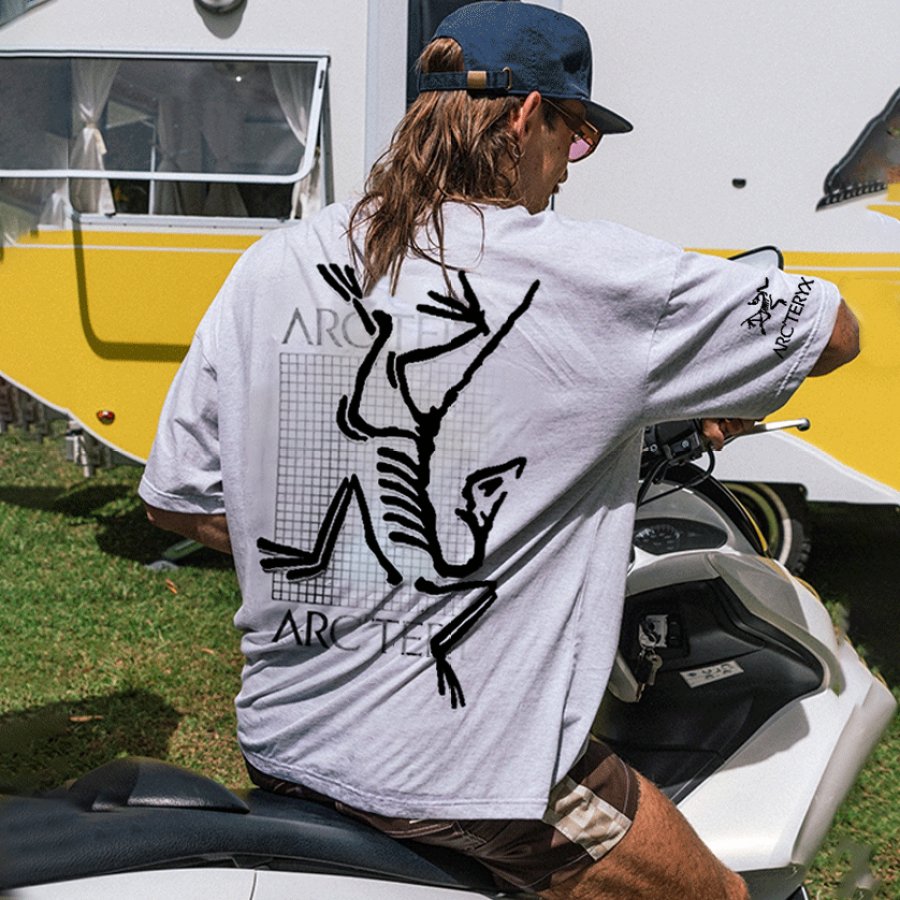 

Unisex Vintage Outdoor Sports Surf Casual T-Shirt
