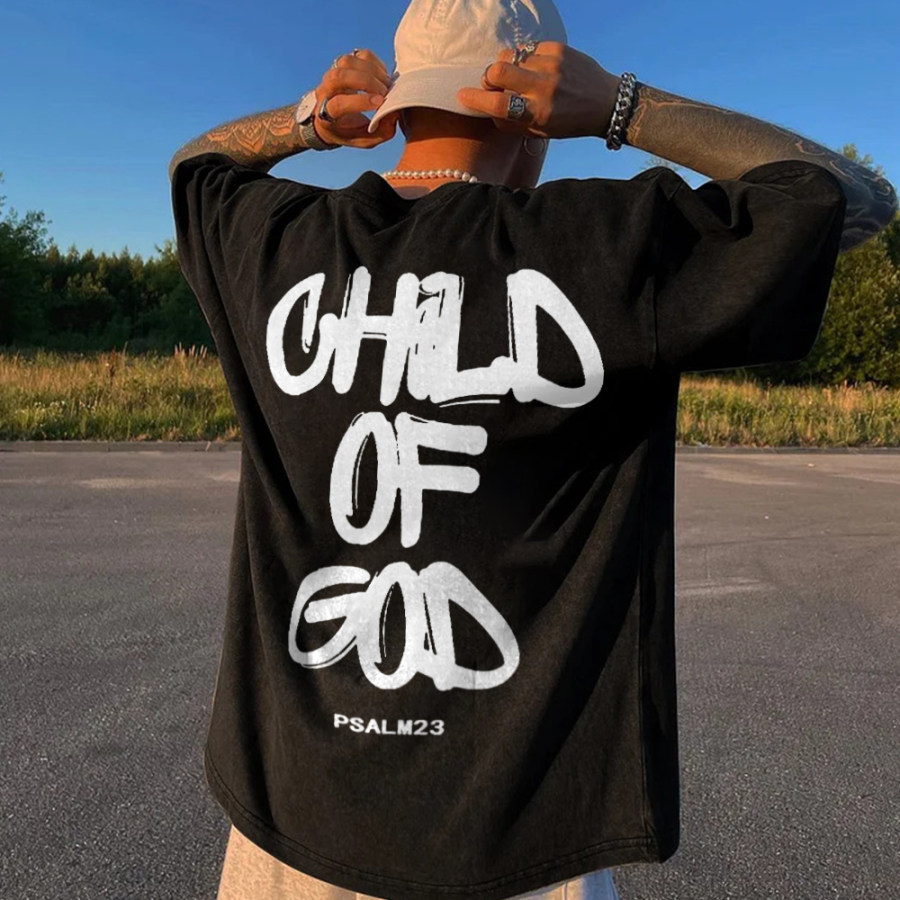

Unisex Printed Oversized T-Shirt