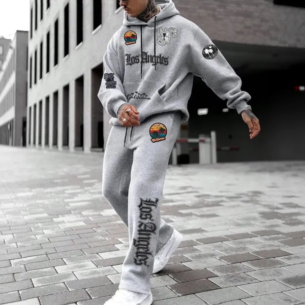 Unisex Casual Printed Sweatpants Set - Anurvogel.com 