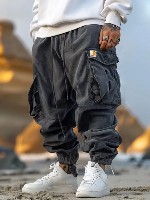 Carhartt Baggy Sweatpants Outdoor Retro Casual Trousers - Menbarn.com 