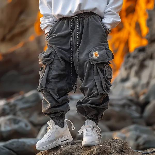Outdoor Brand Loose Trousers - Ootdyouth.com 