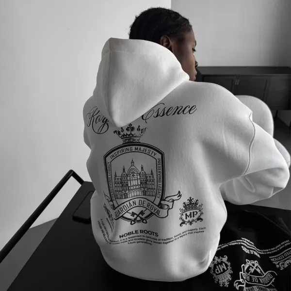 Unisex Graphic Print Oversized Hoodie - Ootdyouth.com 