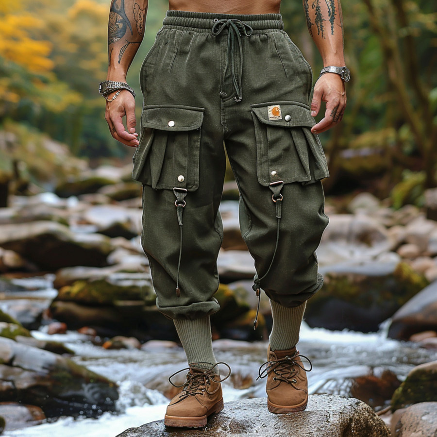 

Stylish Outdoor Pocket Design Trousers