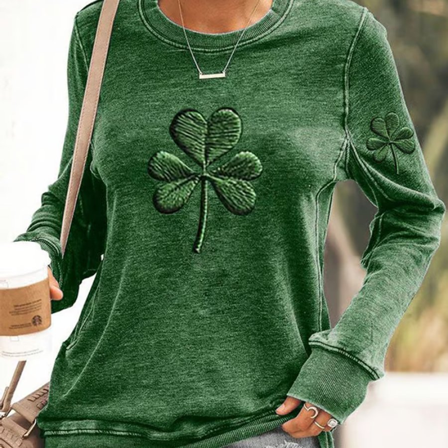 

Women's St. Patrick's Day Casual Printed Sweatshirt