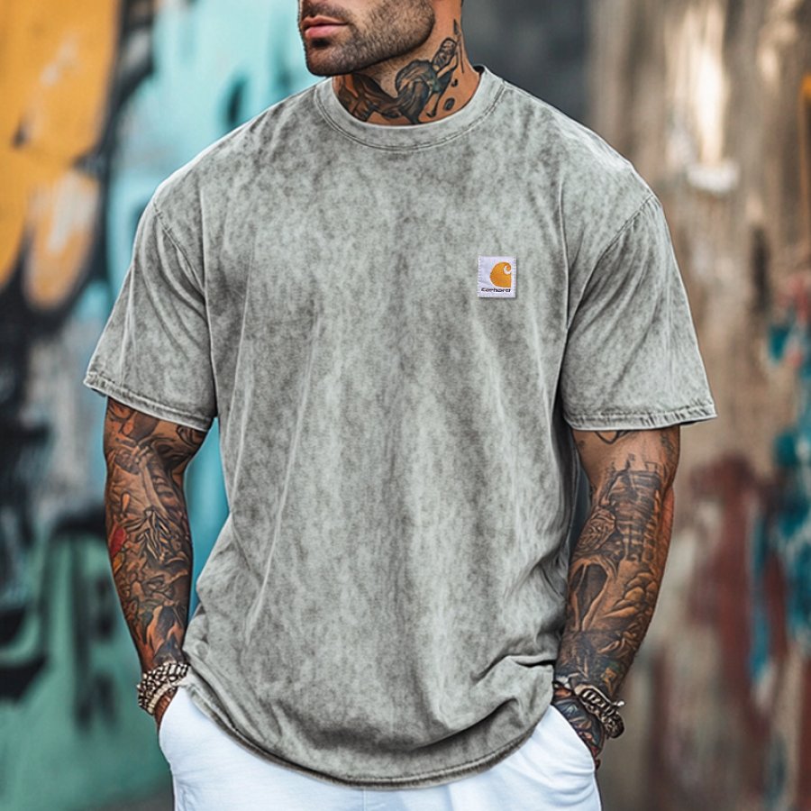 

Men's Carhartt Oversize Washed Vintage Gray T-shirt