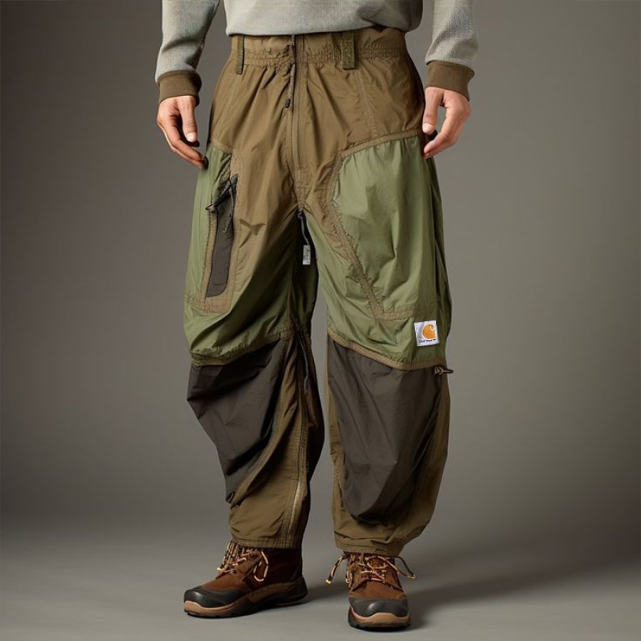 

Men's Outdoor Tactical Utility Multi Color Splicing Cargo Pants