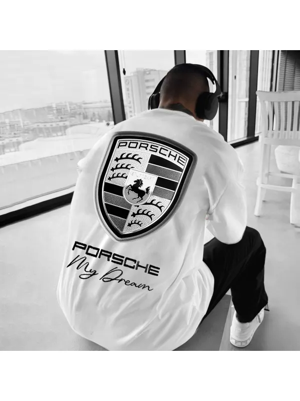 Racing Dreams Print Universal T-Shirt - Aptkoi.com 