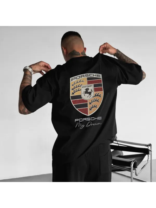 Casual Racing Logo Universal T-Shirt - Shopyiyistories.com 