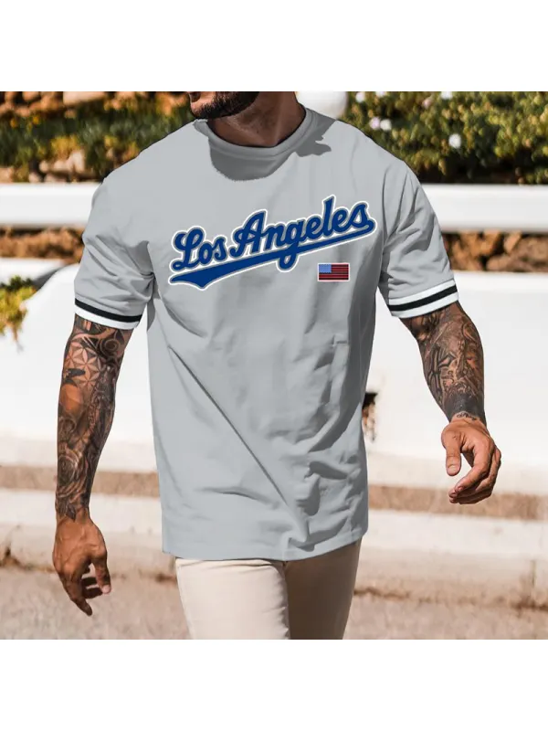 Men's Casual Printed Design T-shirt - Anrider.com 