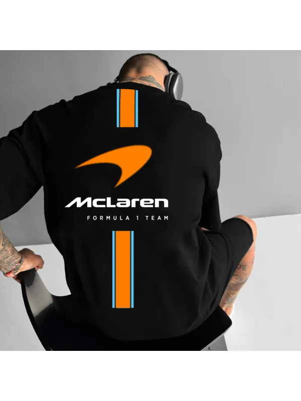 Oversized Racing Casual Design T-shirt - Aptkoi.com 