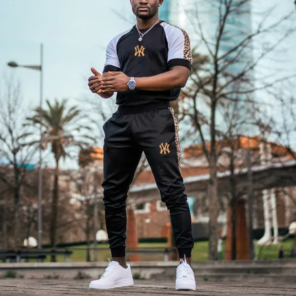 Casual Fashion Printed Sports Suit - Anurvogel.com 