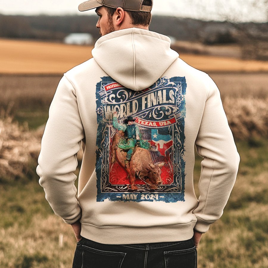 

Unisex 2024 World Finals Bullfighting Competitive Print Hoodie