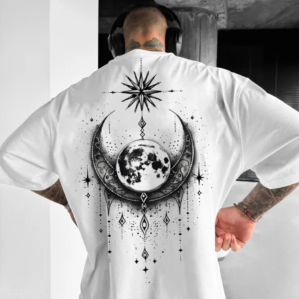 Universal Sun And Moon Design T-shirt - Anurvogel.com 