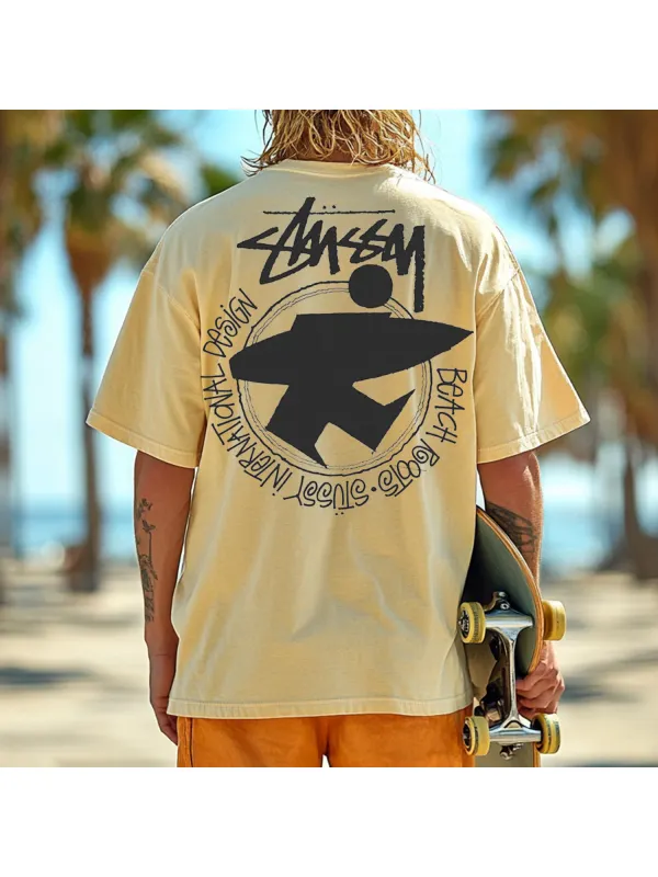 Vacation Surfing Design T-shirt - Anrider.com 