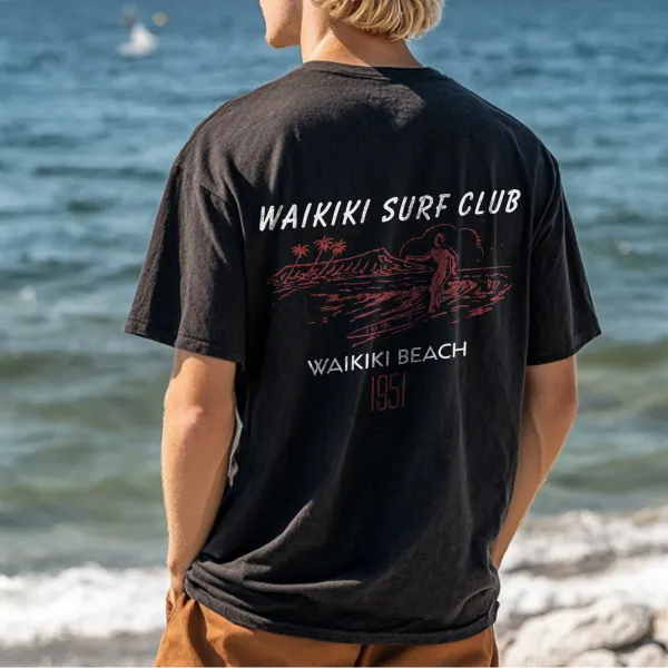 Coastal Adventure Graphic T-Shirt For Men - Anurvogel.com 