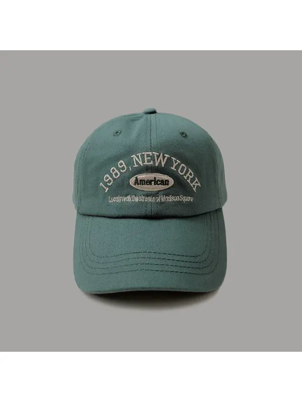 1989 Embroidered Soft Top Baseball Cap - Localziv.com 