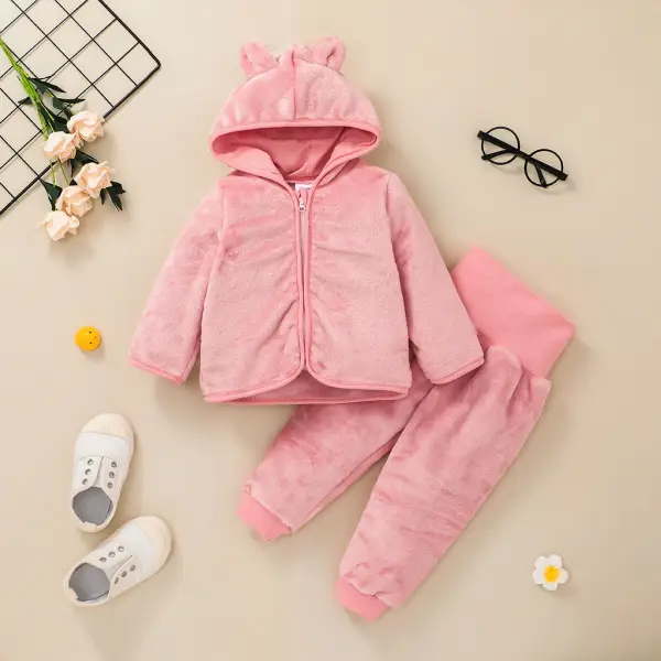 【3M-24M】Baby Casual Style Autumn and Winter Baby Suit - Popopiearab.com 