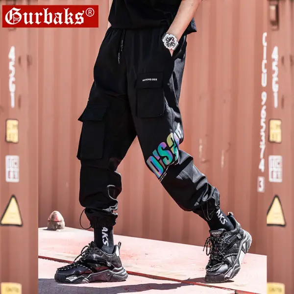 Men's Loose Fitting Functional Wind Casual Pants - Burstarsunshine.com 