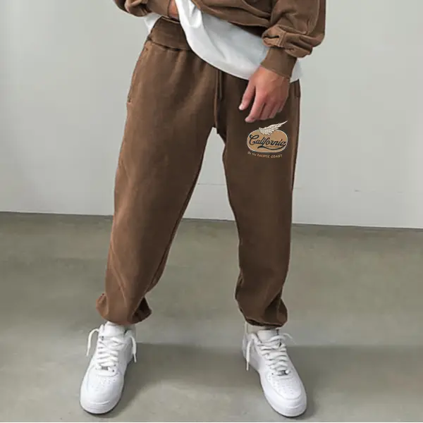 Retro Printed Men's Casual Pants - Burstarsunshine.com 