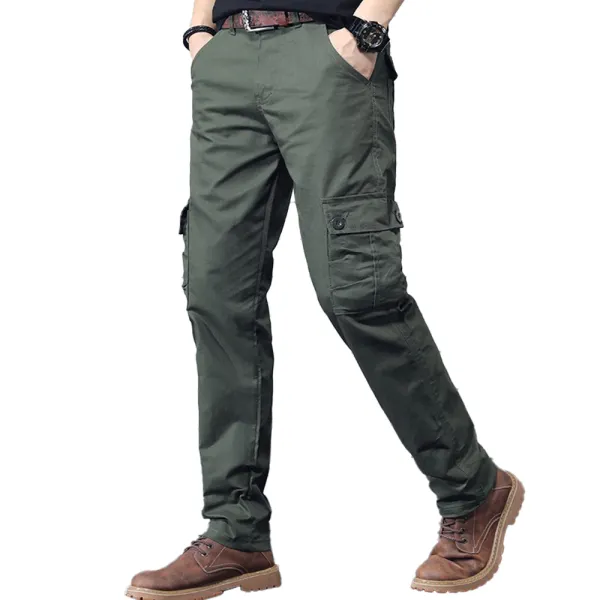 Men's Outdoor Tactical Multi-Pocket Cargo Pants - Burstarsunshine.com 