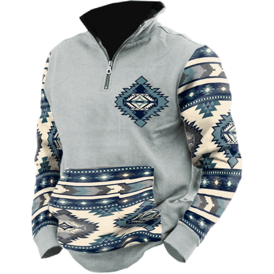 

Men's Outdoor Casual Printed Long Sleeve Sweatshirt