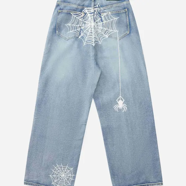 The Supermade Printed Jeans - Sunhopebloom.com 