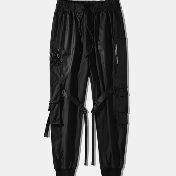 Techwear Workwear Multi-pocket Trousers - Sunhopebloom.com 