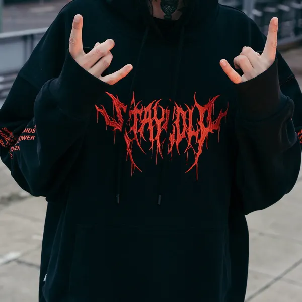 Blood Red Mark Thorns Darkness Sweatshirt - Sunhopebloom.com 