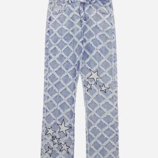 High Street Versatile Jeans - Sunhopebloom.com 