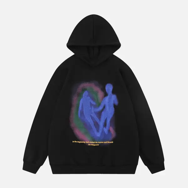 The Supermade Mannequin Ghost Hooded Sweatshirt - Sunhopebloom.com 