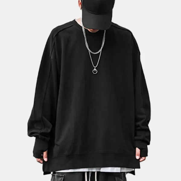 Ninja Sleeve Patchwork Sweater - Sunhopebloom.com 