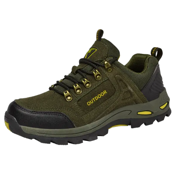 Men's Non-slip Waterproof Wear-Resistant Scrub Outdoor Hiking Shoes - Sunhopebloom.com 