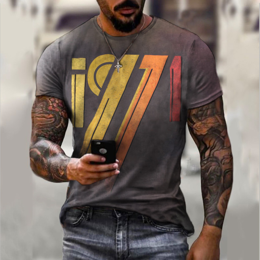 

Men's Vintage Print T-shirt