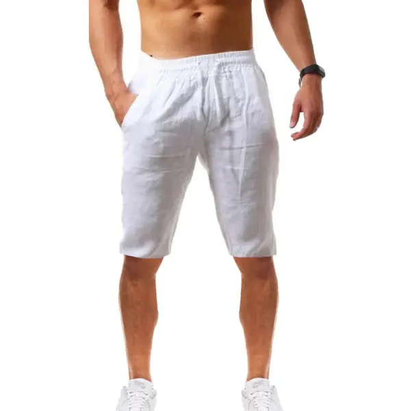 Men's Shorts Sporty Short Pants Sports Solid Color - Salolist.com 